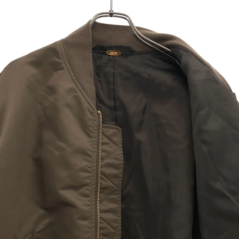 MUSE de Deuxieme Classe / ミューズドゥーズィーエムクラス | 2024AW | GENIAL BIO MA-1 ボンバージャケット |