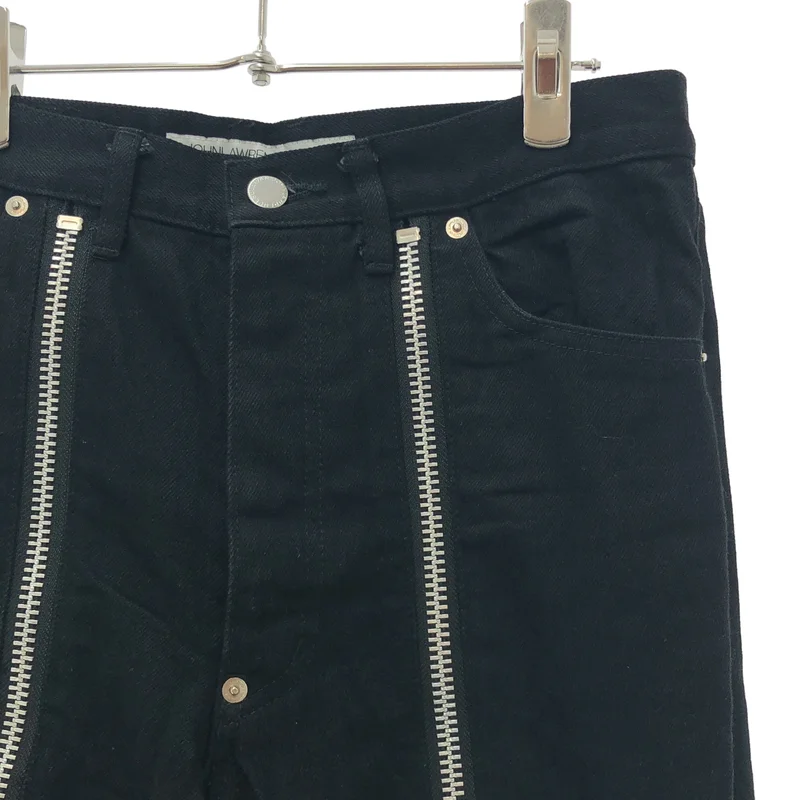 JOHN LAWRENCE SULLIVAN / ジョンローレンスサリバン | RIGID DENIM ZIPPED PANTS / リグドデニム ジップパンツ | 44 | メンズ