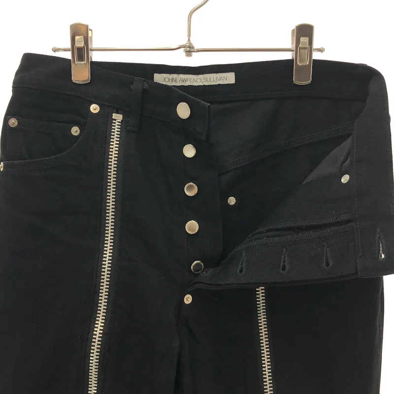JOHN LAWRENCE SULLIVAN / ジョンローレンスサリバン | RIGID DENIM ZIPPED PANTS / リグドデニム ジップパンツ | 44 | メンズ