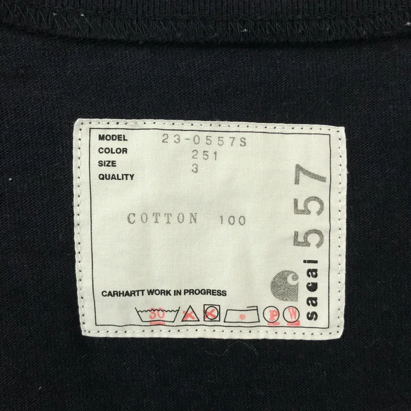 sacai / サカイ | 2023AW | ×Carhartt WIP / ポケット Tシャツ | 3 | メンズ