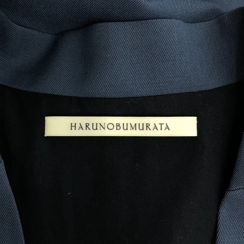 HARUNOBUMURATA / ハルノブムラタ | ノーカラー ダブルボタン ロングコート | 36 | レディース