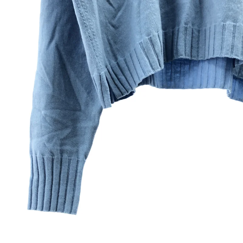 IENA / イエナ | 2023AW | ウール ショート丈プルオーバーニット |