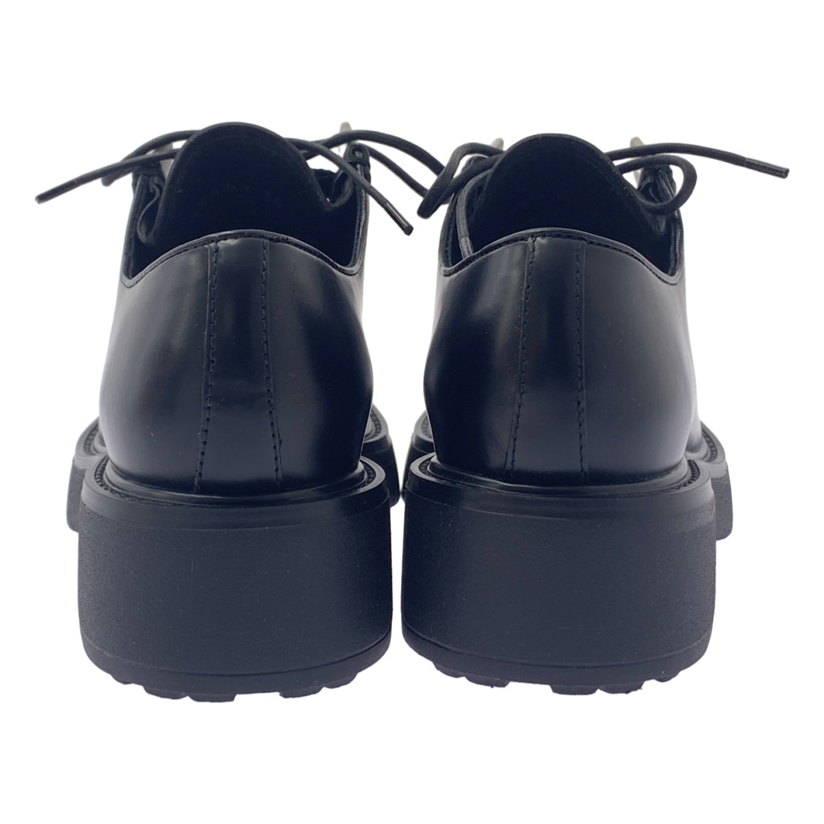 新品】 PRADA / プラダ | DIAPASON BRUSHED LEATHER LACEUP SHOES