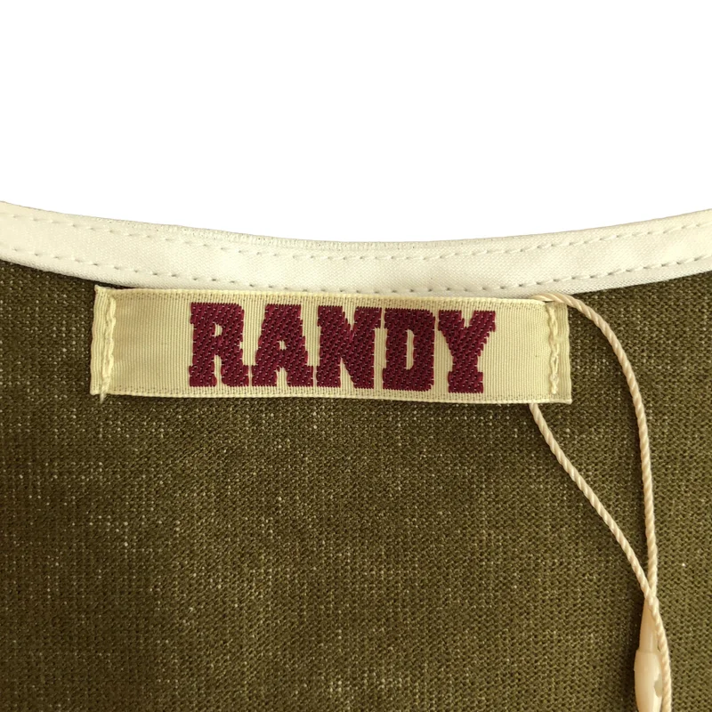 RANDY / ランディ | コーティング Tシャツ_半袖 SS23-RCS02 | 1 | メンズ