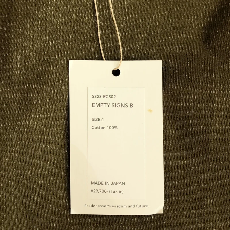RANDY / ランディ | コーティング Tシャツ_半袖 SS23-RCS02 | 1 | メンズ