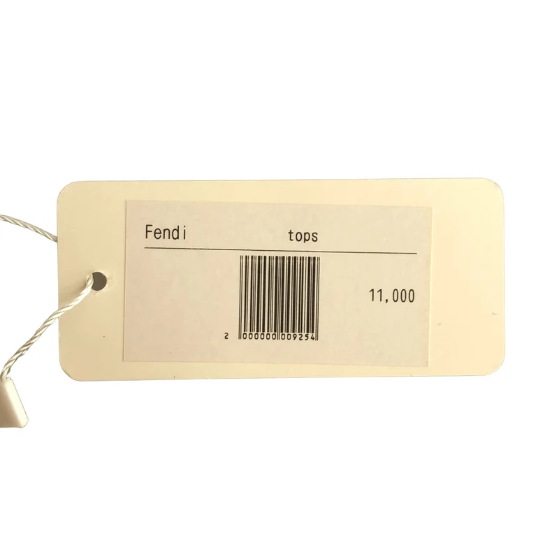FENDI / フェンディ | ズッカ柄 ペカンストライプ カットソー | M | レディース