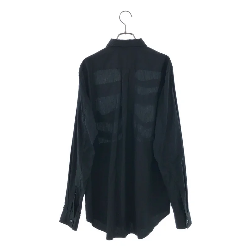 BLACK COMME des GARCONS / ブラックコムデギャルソン | 2018SS | コットン カットアウト シャツ | XL | メンズ