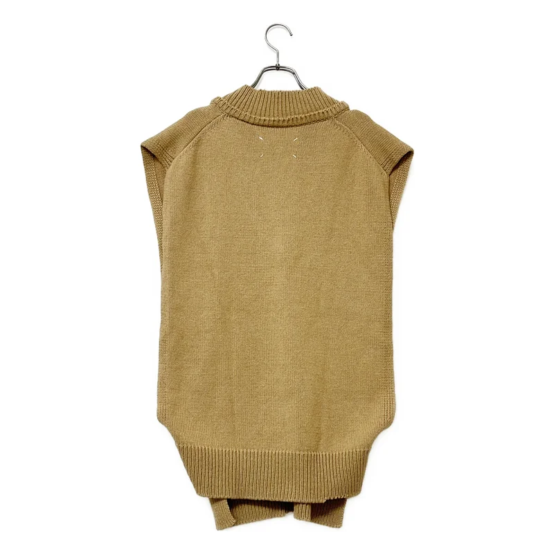 Maison Margiela / メゾンマルジェラ | 2023AW | ミドルゲージシェットランド ニットベスト | XS | メンズ
