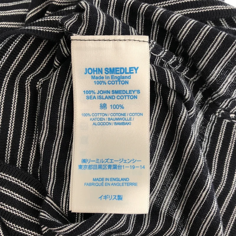 JOHN SMEDLEY / ジョンスメドレー | 海島綿 シーアイランドコットン ボーダー カットソー | S | レディース