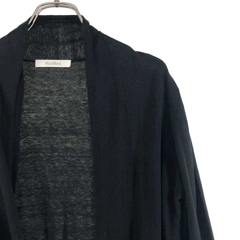 Max Mara / マックスマーラ | ボタンレス ロングカーディガン |