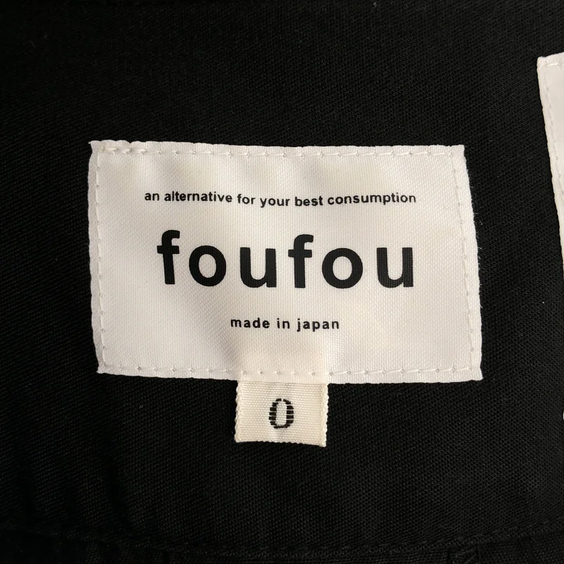 foufou / フーフー | THE DRESS #09 open collar dress / オープンカラードレス | 0 | レディース
