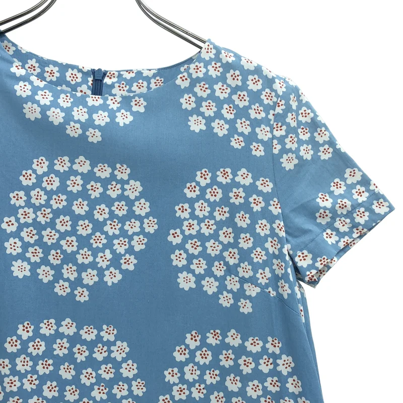 marimekko / マリメッコ | コットン プケッティ ショートスリーブワンピース | 36 | レディース