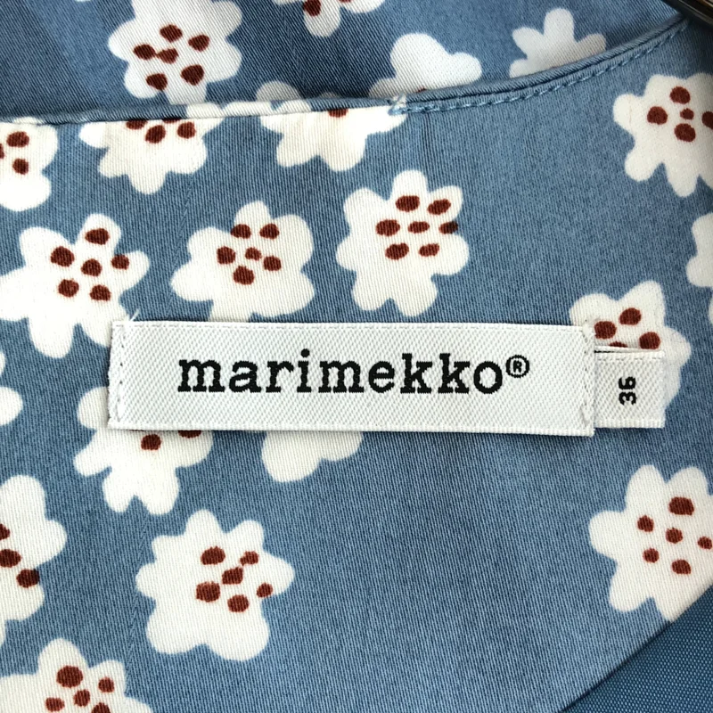 marimekko / マリメッコ | コットン プケッティ ショートスリーブワンピース | 36 | レディース