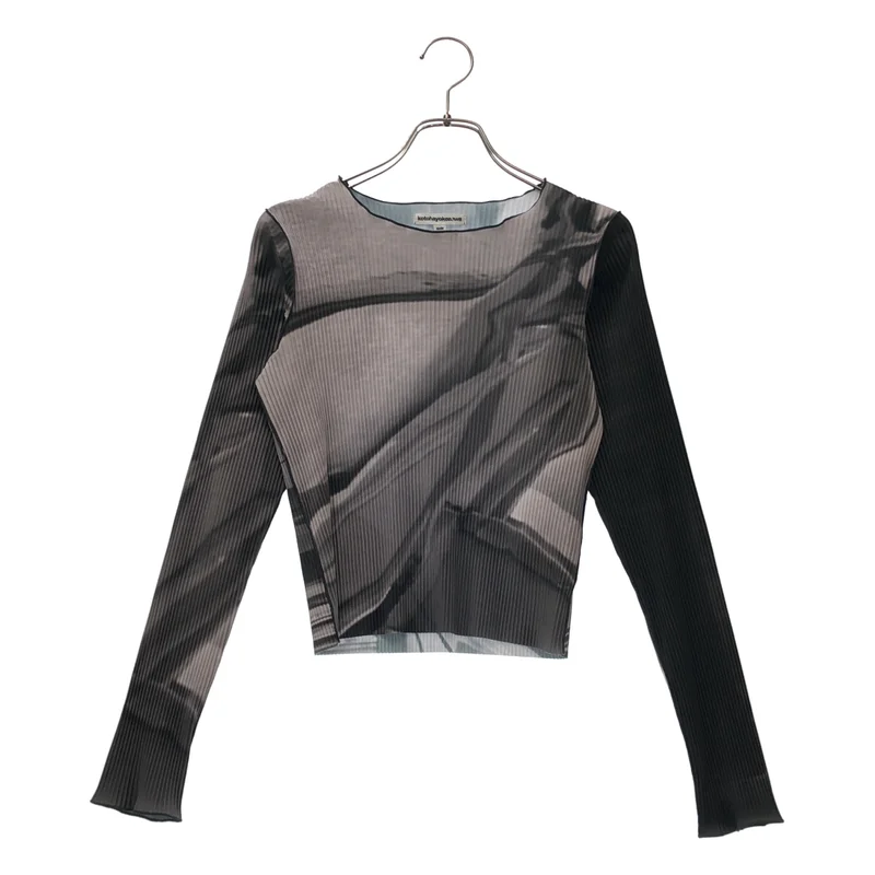 kotohayokozawa / コトハヨコザワ | GRAPHIC TOP / プリーツ カットソー | F | レディース