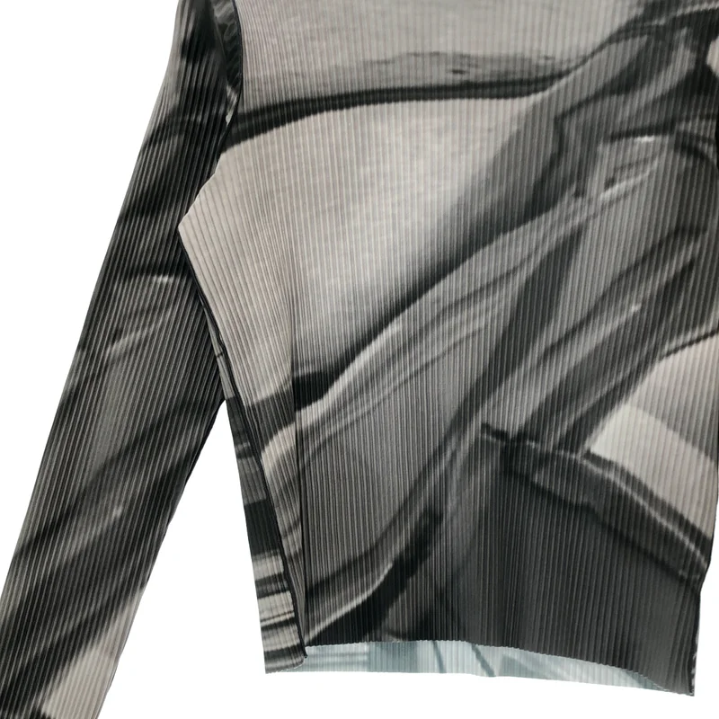 kotohayokozawa / コトハヨコザワ | GRAPHIC TOP / プリーツ カットソー | F | レディース