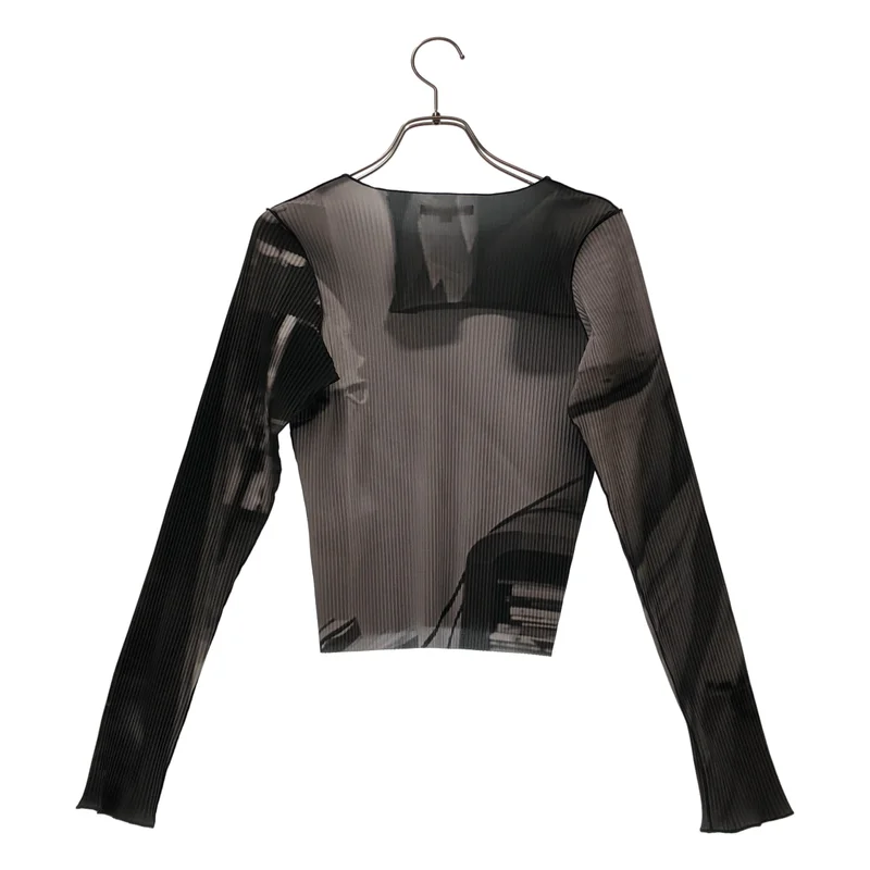 kotohayokozawa / コトハヨコザワ | GRAPHIC TOP / プリーツ カットソー | F | レディース