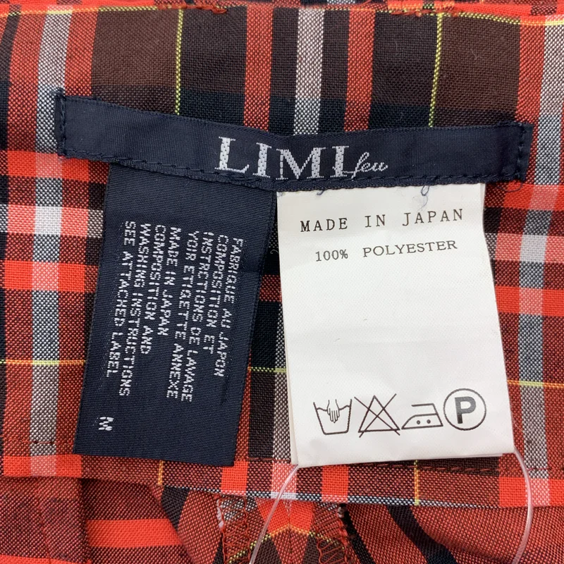 LIMI feu / リミフゥ | タータンチェック ラップ パンツ | M | レディース