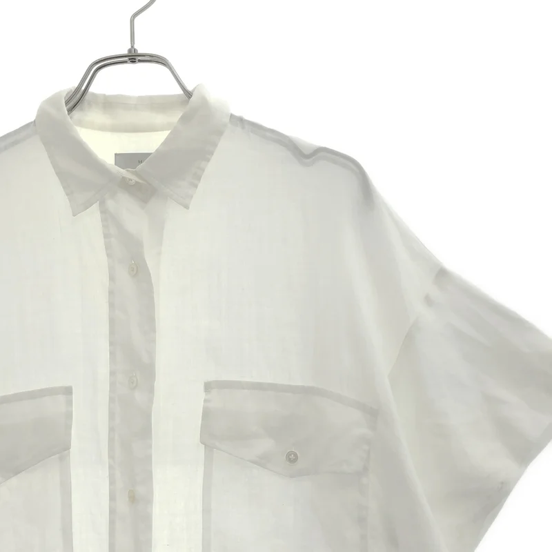 HAVEL studio / ハーヴェルスタジオ | RAMIE SHORT SLEEVE SHIRT シャツ_半袖 | 36 | レディース