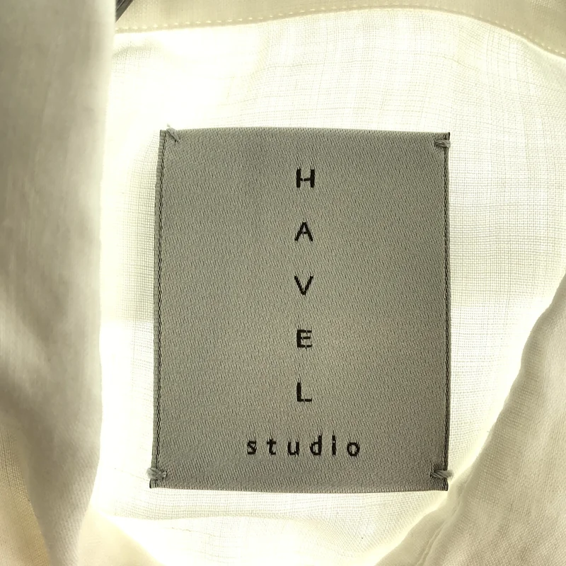 HAVEL studio / ハーヴェルスタジオ | RAMIE SHORT SLEEVE SHIRT シャツ_半袖 | 36 | レディース