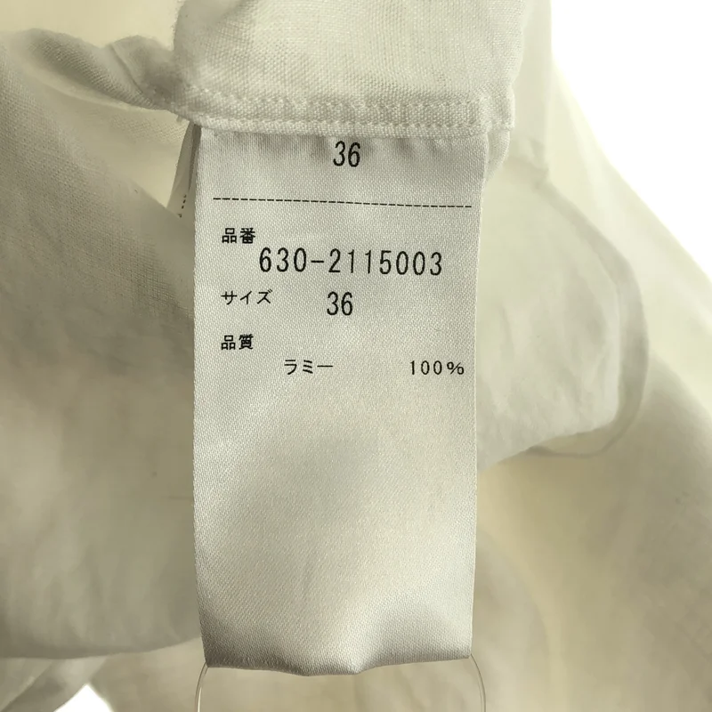 HAVEL studio / ハーヴェルスタジオ | RAMIE SHORT SLEEVE SHIRT シャツ_半袖 | 36 | レディース