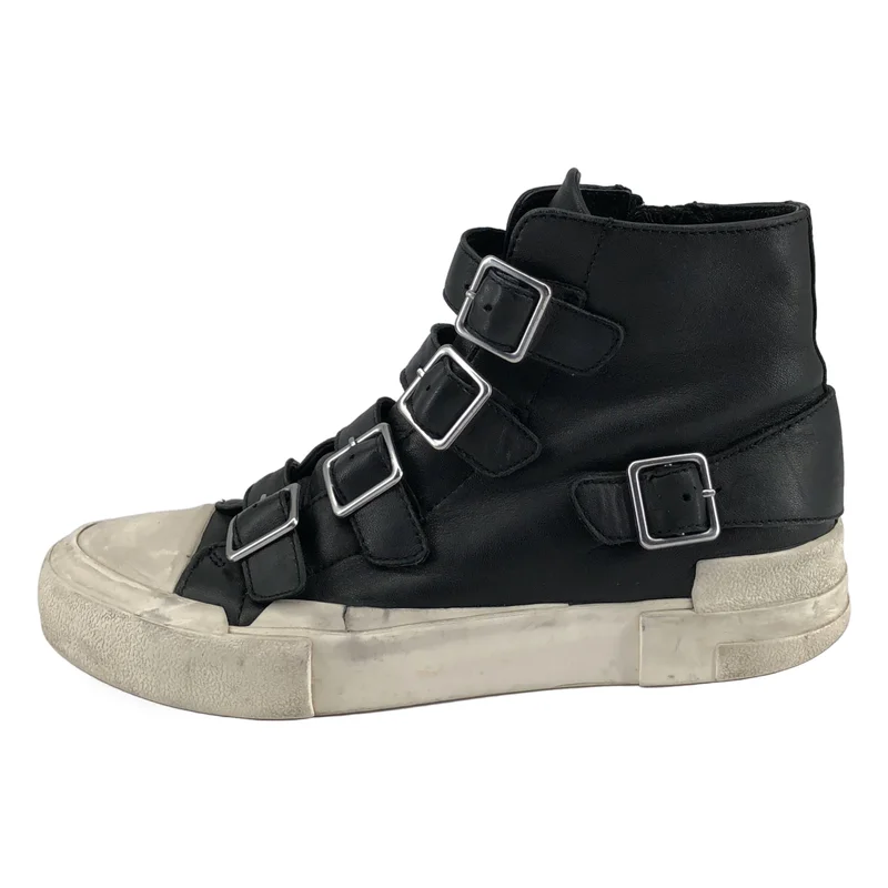 JUNYA WATANABE / ジュンヤワタナベ | ×ASH / ストラップ ハイカット スニーカー | 38 | レディース