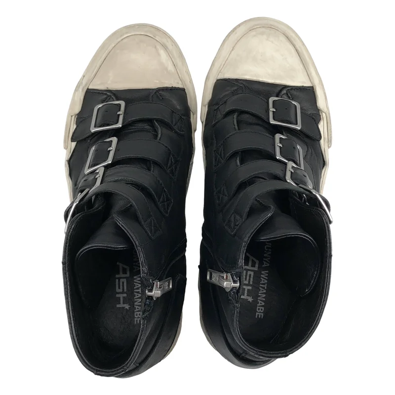 JUNYA WATANABE / ジュンヤワタナベ | ×ASH / ストラップ ハイカット スニーカー | 38 | レディース