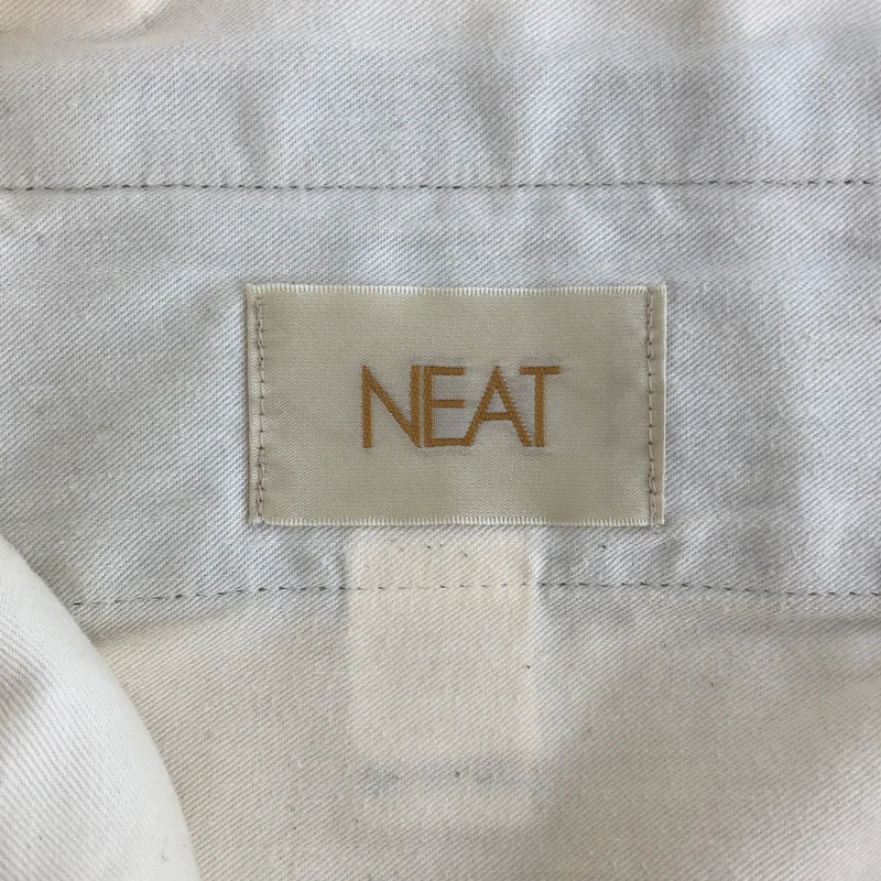 NEAT / ニート | COTTON PIQUE WIDE コットン ピケ ワイドパンツ | 44 | メンズ