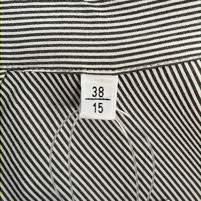 SAINT LAURENT PARIS / サンローランパリ | 2024 | シルク ストライプ シャツ | 38 | メンズ