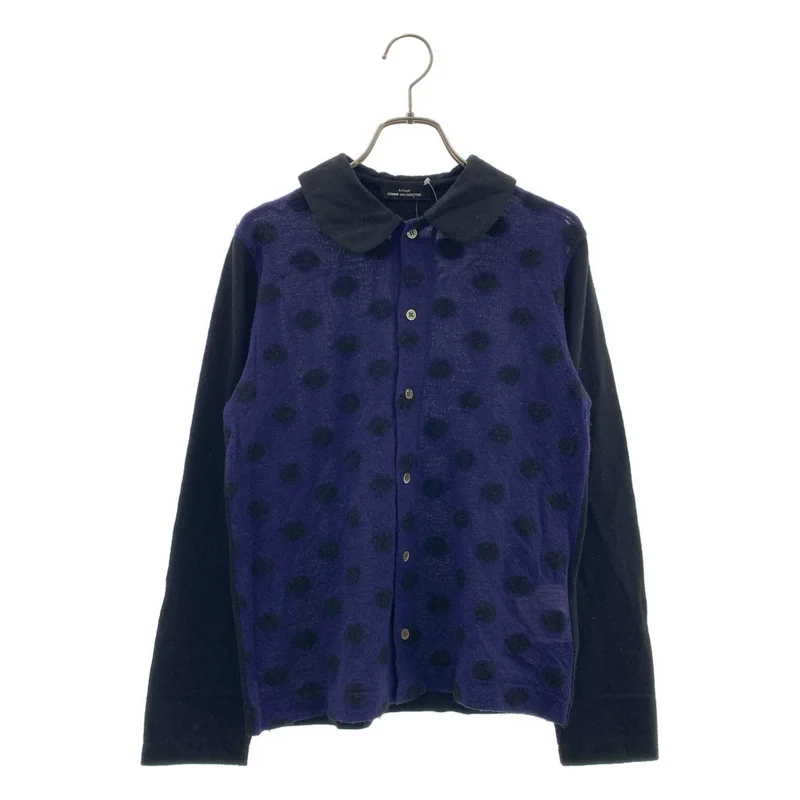 tricot COMME des GARCONS / トリココムデギャルソン | 2002AW | ドット 丸襟 シャツ ブラウス |