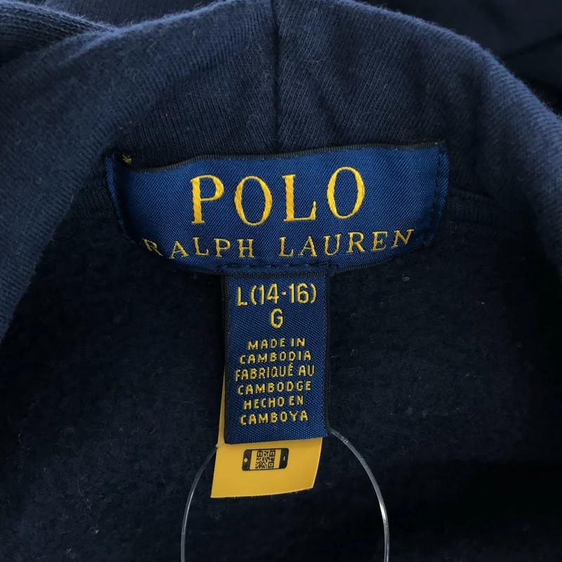 POLO RALPH LAUREN / ポロラルフローレン | ポニー ジップパーカー | L | レディース