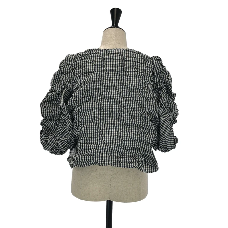 UNITED ARROWS / ユナイテッドアローズ | チェック シャーリング 2WAY ブラウス |