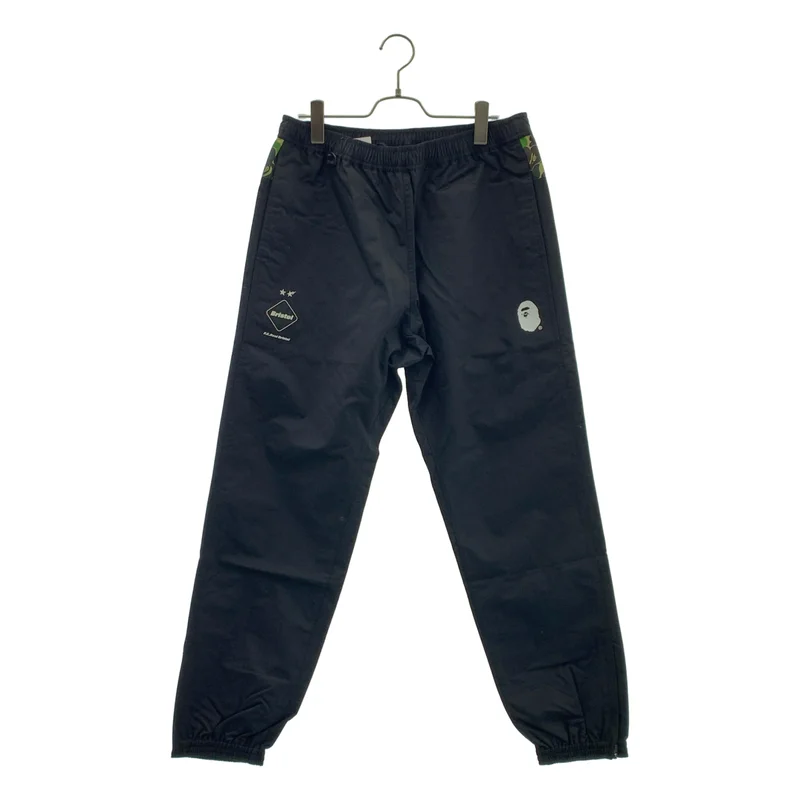 F.C.R.B / エフシーアールビー | × A BATHING APE / アベイシングエイプ PRACTICE PANTS  / ロゴ ドローストリング パンツ | M | メンズ