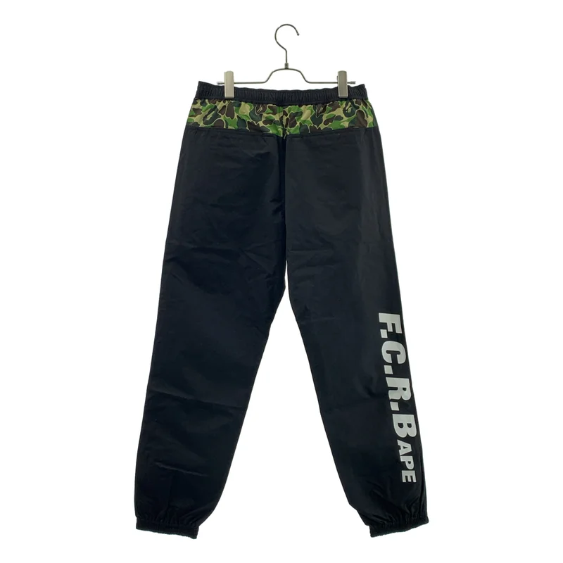 F.C.R.B / エフシーアールビー | × A BATHING APE / アベイシングエイプ PRACTICE PANTS  / ロゴ ドローストリング パンツ | M | メンズ