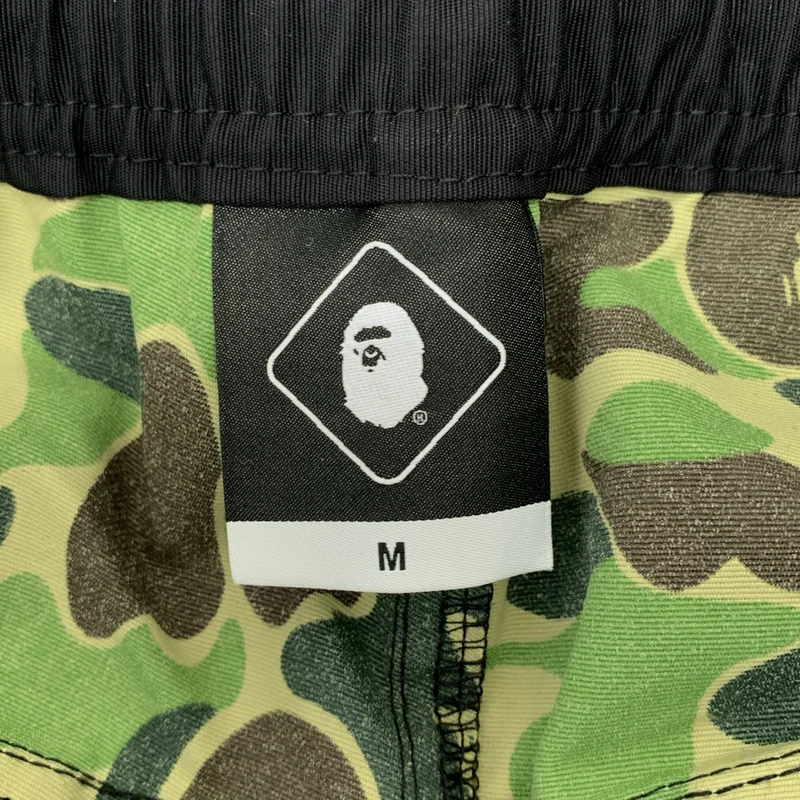 F.C.R.B / エフシーアールビー | × A BATHING APE / アベイシングエイプ PRACTICE PANTS  / ロゴ ドローストリング パンツ | M | メンズ