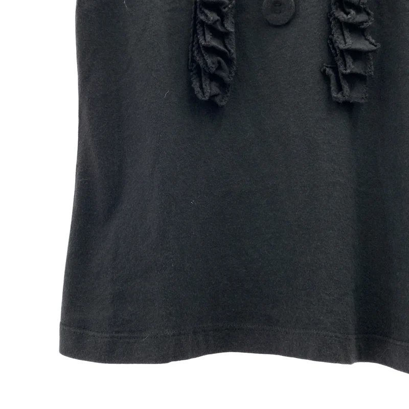 SEE BY CHLOE / シーバイクロエ | コットン フリル ボタン装飾  Tシャツ カットソー | 40 | レディース