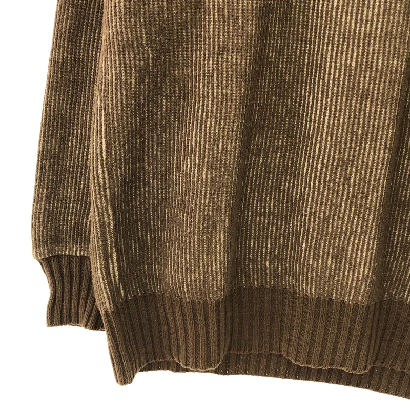 Maison Martin Margiela / メゾンマルタンマルジェラ | コットン Vネック リブニット | S | メンズ