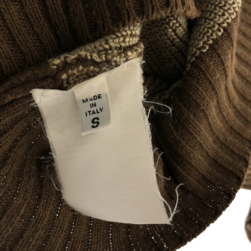 Maison Martin Margiela / メゾンマルタンマルジェラ | コットン Vネック リブニット | S | メンズ