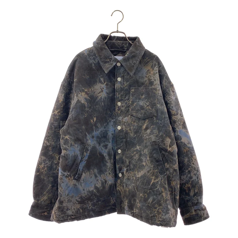 BLUE MARBLE / ブルーマーブル | PADDED OVERSHIRT キルティング裏地 パデッド シャツジャケット | S | メンズ
