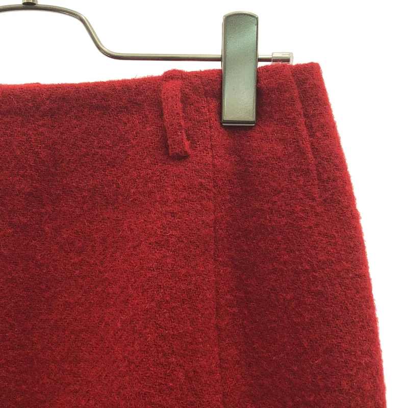 MARGARET HOWELL / マーガレットハウエル | × Harris Tweed / ハリスツイード ウール バックジップ スカート / 裏地付き | 2 | レディース