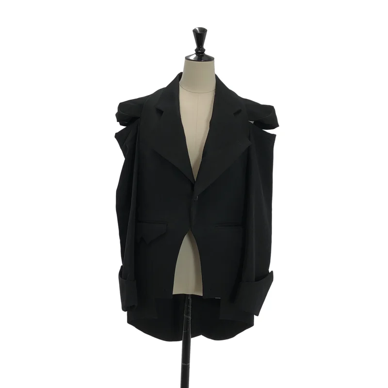 noir kei ninomiya / ノワールケイニノミヤ | 2025SS | ボタンレス ジャケット 3O-J003 | S | レディース