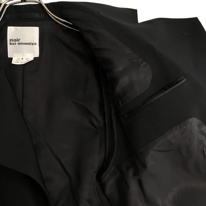 noir kei ninomiya / ノワールケイニノミヤ | 2025SS | ボタンレス ジャケット 3O-J003 | S | レディース