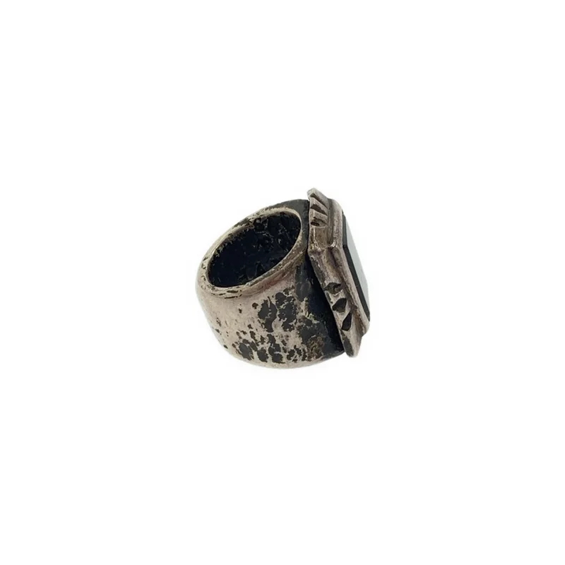 ISAMU KATAYAMA BACKLASH / イサムカタヤマバックラッシュ | ×JUN UEZONO / ONYX FORGE RING リング |
