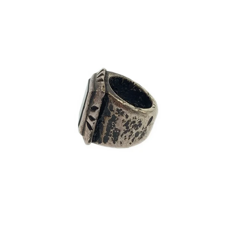 ISAMU KATAYAMA BACKLASH / イサムカタヤマバックラッシュ | ×JUN UEZONO / ONYX FORGE RING リング |