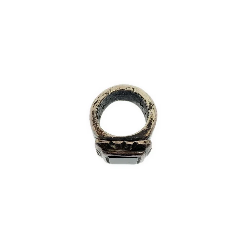 ISAMU KATAYAMA BACKLASH / イサムカタヤマバックラッシュ | ×JUN UEZONO / ONYX FORGE RING リング |