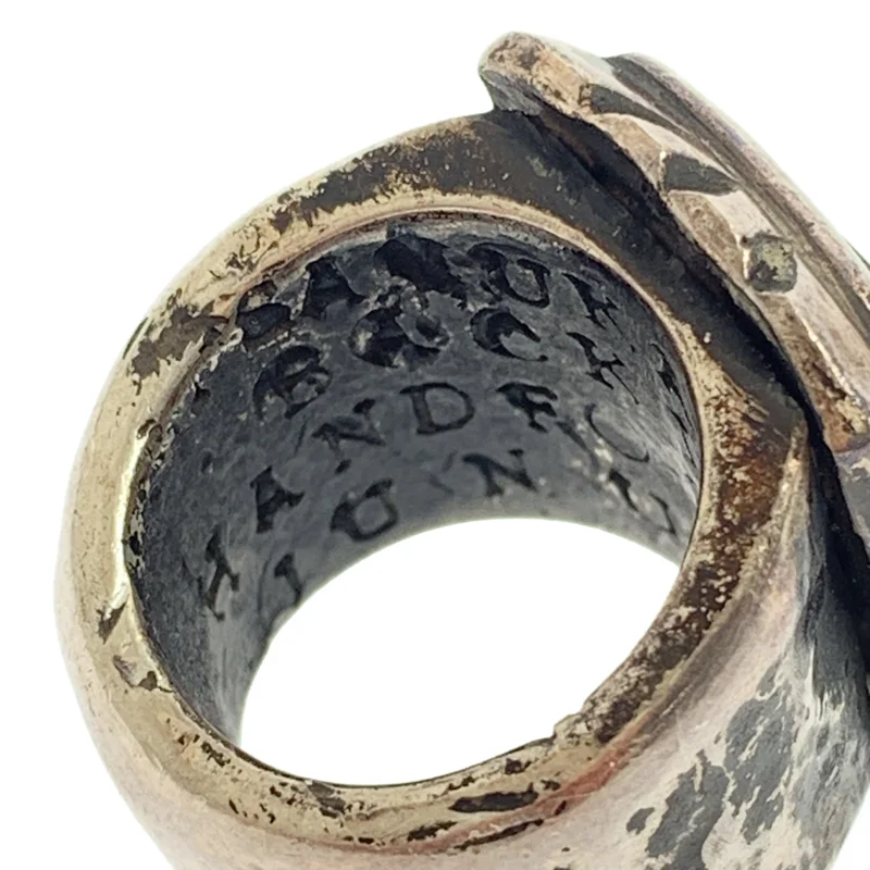 ISAMU KATAYAMA BACKLASH / イサムカタヤマバックラッシュ | ×JUN UEZONO / ONYX FORGE RING リング |
