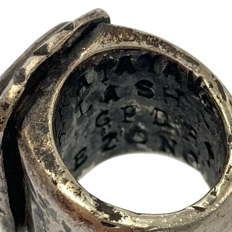ISAMU KATAYAMA BACKLASH / イサムカタヤマバックラッシュ | ×JUN UEZONO / ONYX FORGE RING リング |