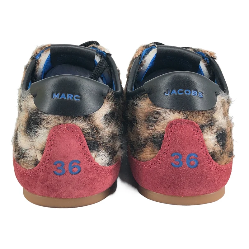 MARC JACOBS / マークジェイコブス | THE 400 BLEECKER レオパード スニーカー | 36 | レディース