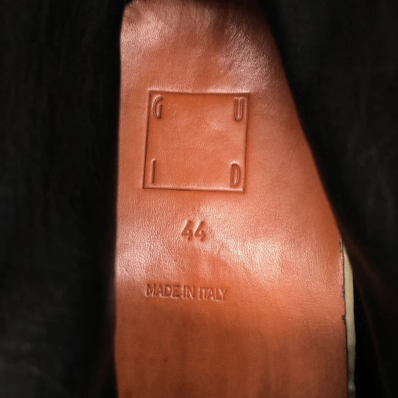 GUIDI / グイディ | ジップ ブーツ VS01 | 44 | メンズ