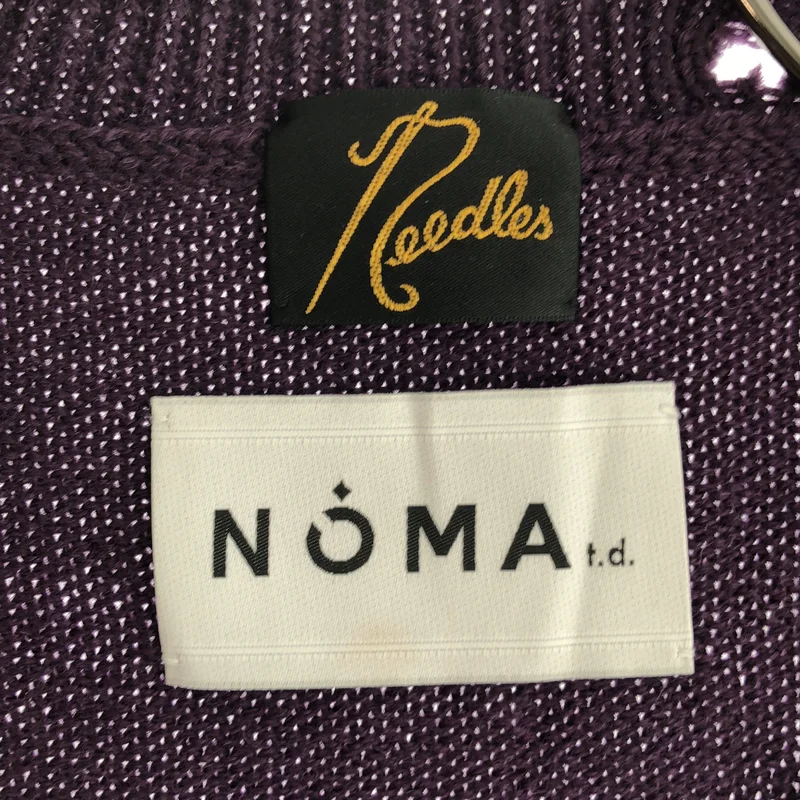 Needles / ニードルス | ×NOMA t.d. / V NECK PULLOVER SWEATER-CRUSH KNIT/KILTPIN ウール クラッシュ ニット | L | メンズ
