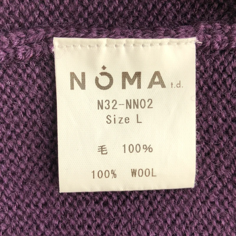 Needles / ニードルス | ×NOMA t.d. / V NECK PULLOVER SWEATER-CRUSH KNIT/KILTPIN ウール クラッシュ ニット | L | メンズ